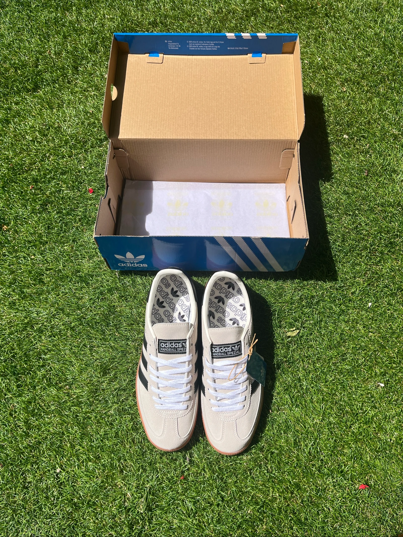 Special White and Black Handball Sneakers – photo 2